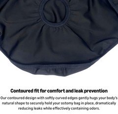 Ostomy Belt for Men & Women Fits All Ileostomy, Urostomy, Colostomy Bag- Size M