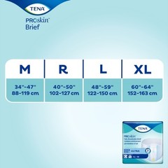 Unisex Adult Incontinence Brief TENA ProSkin™ Ultra Large Disposable Heavy Absor