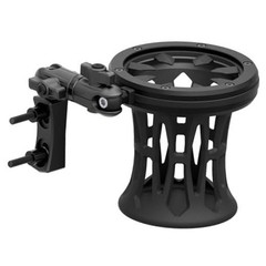 Motorcycle Perch/Brake/Clutch Reservoir Drink Holder – Fits Bottles and Black