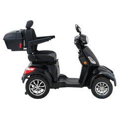 Heavy Duty 4-Wheel Mobility Scooters 31/40Mile 3-Speed 500/450Lbs Capacity