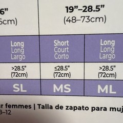 Sigvaris Style 843 Women’s Soft Opaque Thigh Highs w/Grip Top 30-40 mmHg Size MS
