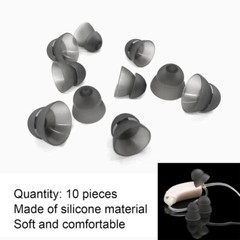 10Pcs Hearing Aid Domes Hearing Aid Eartips Earplug Silicone Hearing Aid Earbud