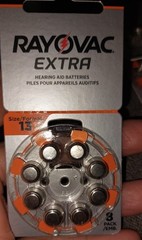 62 Rayovac Extra Advanced Size 13 Hearing Aid Batteries 1.45V 2026 + 8 Tru 2024
