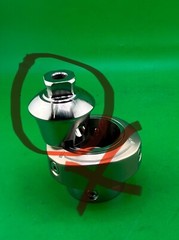 Prosthetic quick change release male pyramid insert. Male pyramid insert only