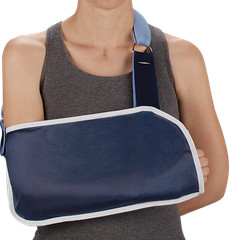 NEW / DeRoyal 8023-03 ARM SLING Canvas With Foam Strap – Large