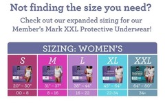 Member’s Mark Women’s Incontinence Underwear L 38-44 in | 84 Count