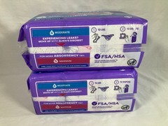 2 x 54 pads~ Always Discreet Moderate Long Absorbency 4 Drop Base Pads