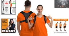 Adjustable Posture Corrector for Men & Women – Clavicle Brace for Pain Relief