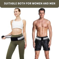Sciatica Women Men Waist Bands Compression Support Lumbar Hip Belt Back Massager