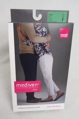 Medi Mediven Plus Calf High Compression, Close Toe, 20-30mm Hg, (Size: IV) Beige