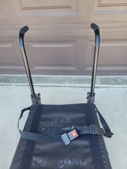 Quickie 2 Folding Wheelchair Frame & Parts 18″ x 18″ Used 18″x18″ NO Wheels Used