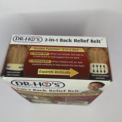 DR-HO’s 2-In-1 Back Relief Belt Size A 25-41″ Stretch Support degenerative disc