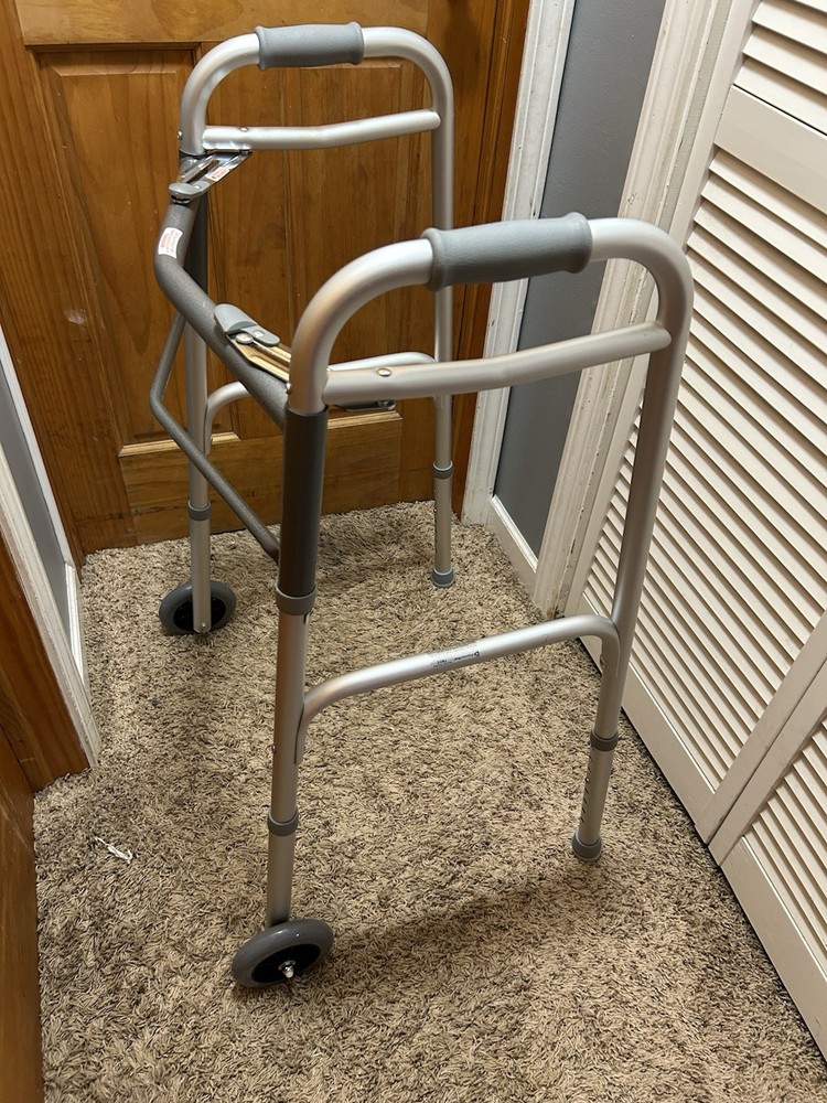Walker med gear dual release folding walkers make offer Style 7803 max lbs 300