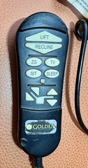 Golden Technologies Lift Chair Maxicomfort Hand Control Remote 5 Pins For Parts