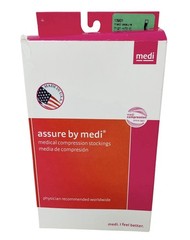 Medi Mediven Assure 20-30 mmHg Thigh w/Silicone Top-Band Closed Toe 13901 Beige