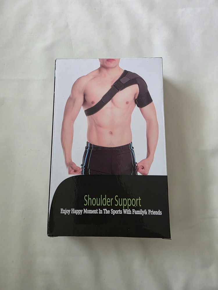 1 PACK- Shoulder Stability Brace For Men/Women Adjustable Fit Sleeve Left/Right