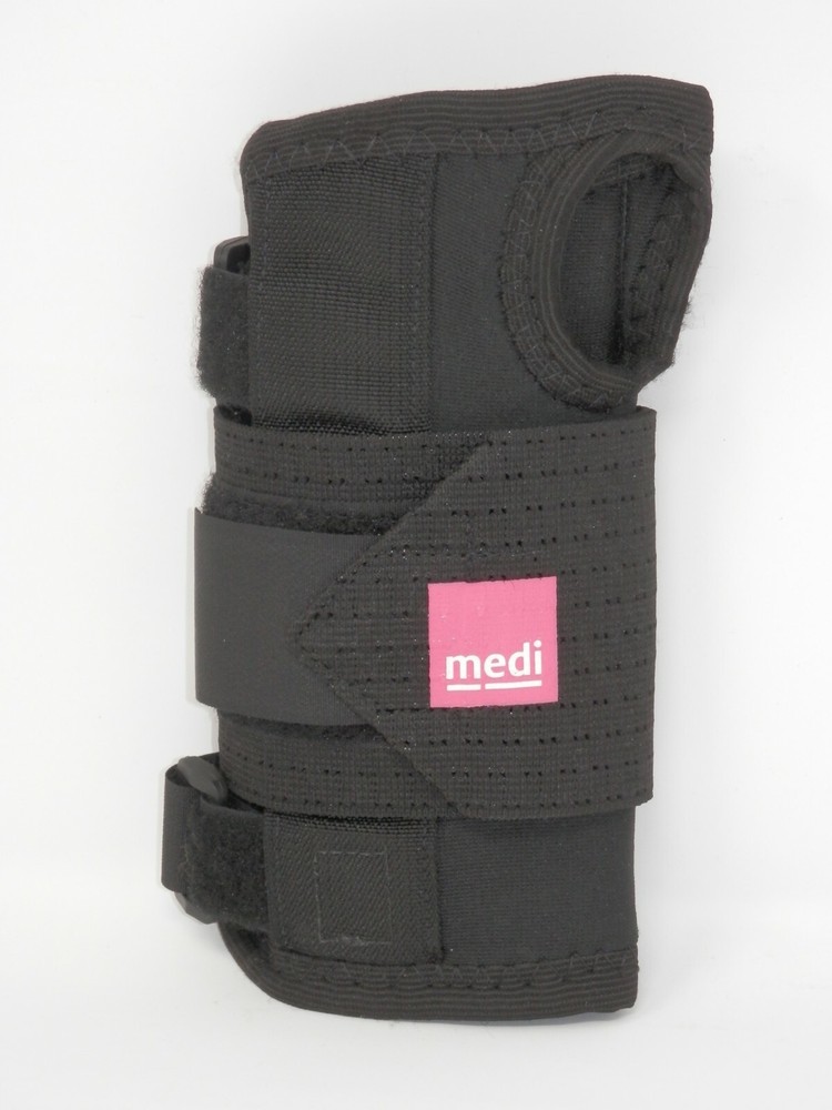 Medi Premium Wrist Brace Small S Left Hand -Adjustable Compression Carpal Sprain