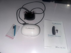 Miracle-Ear MECHARGE RIC Hearing Aids and Charger Dock