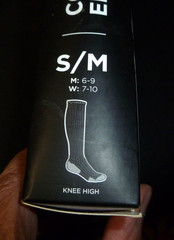 Copper Fit Energy Compression Socks Copper Infused (S/M–men 6-9 -women 7-10)