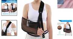 Breathable Mesh Arm Sling – Adjustable Shoulder Support for Injury Recovery