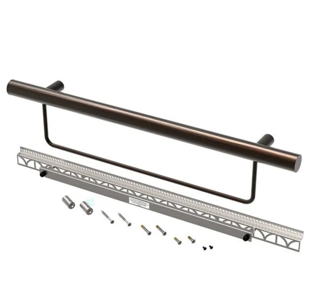 TileWare Victoria Series Combination 24″ Straight Grab BAR Oil Rubbed Bronze NEW