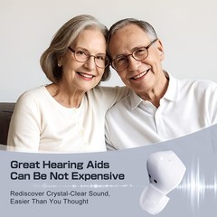 Ceretone Fusion OTC Hearing Aids CE-A61AT New Sealed Box