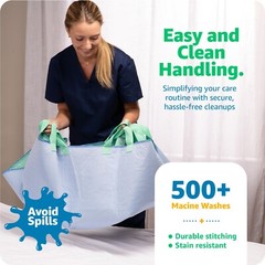 Pack of 1 Positing Underpads – 34″ x 36″ – Medium