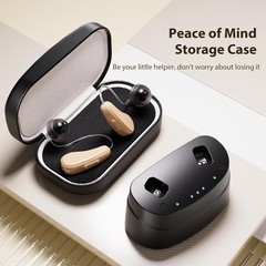 Hearing Aids for Seniors Rechargeable with Noise Cancelling Amplifier 5 Levels