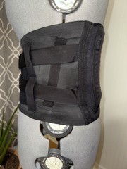 New Options Sports LSO Back Brace Lumbar Support Belt | Made in USA| Size Medium