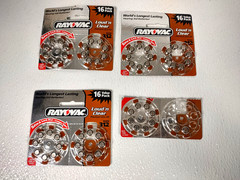 New Rayovac Loud & Clear 312 Hearing Aid Batteries 58 in all Exp. 2027