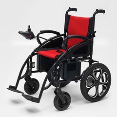 Foldable Electric Wheelchair All Terrain Heavy Duty Electric Wheelchairs Audlts