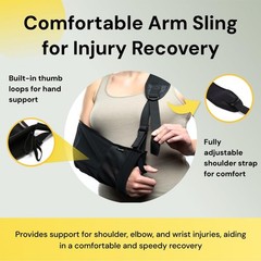 BraceUP Arm Sling for Shoulder Injury for Women and Men – Rotator Cuff Torn, …