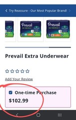 Prevail Daily Protective Underwear – Size XL, Pack of 4