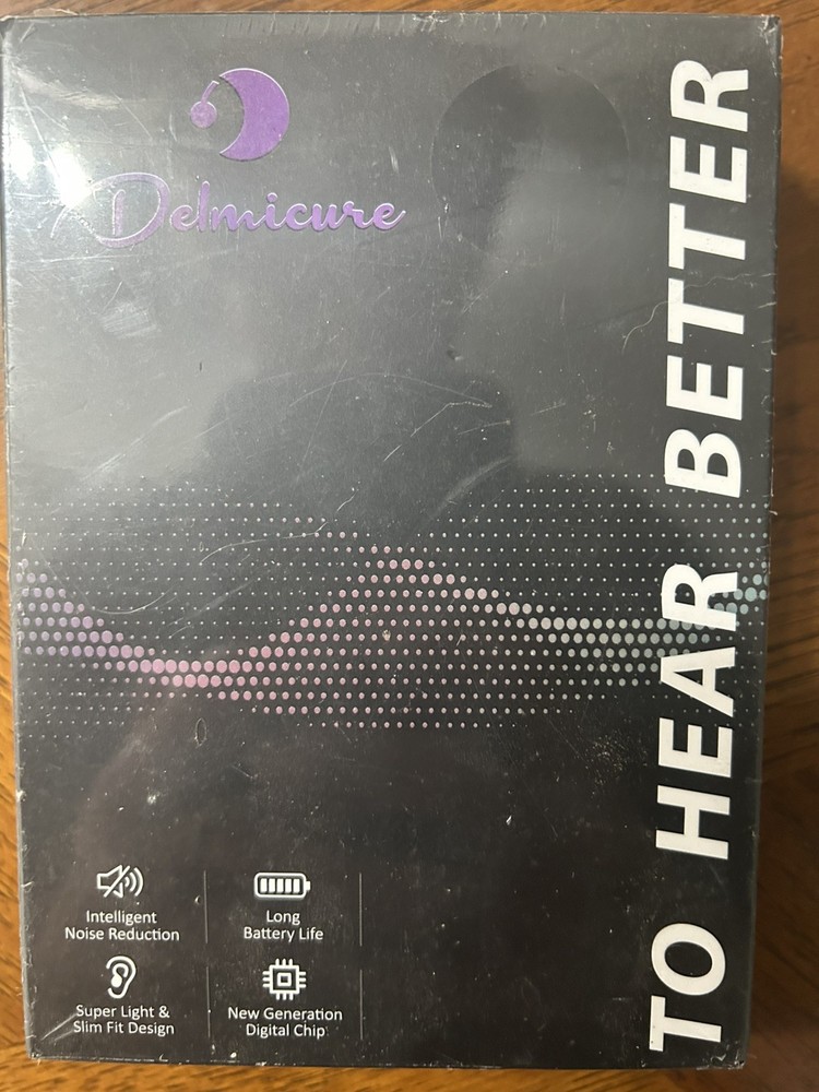 Delmicure VHP-1924 Hearing Amplifiers For Seniors with 4 Frequency Modes, Dual