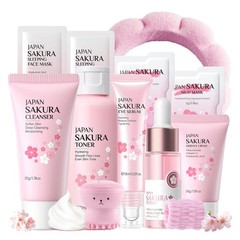 Eonfave Sakura Skin Care Set For Women Birthday Gifts For Teen Girls – Skin