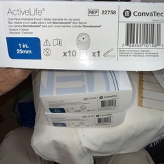 30 NEW ConvaTec 22758 ActiveLife Drainable Pouch 1″ PreCut (3 Box/10each)