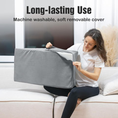LightEase Post-Surgery Leg, Knee, Ankle Elevation Double Wedge Pillow for Injure