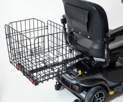 Folding Rear Basket Accessory for Pride Mobility Scooter Sturdy New Design