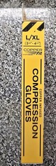 COPPER FIT Work Gear Large/Extra Large 3.75″-4.50″ Compression Gloves. NEW. 1 PR