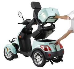800W Four Wheels Travel Mobility Scooter Motor 60V 20AH Battery for Adult Senior