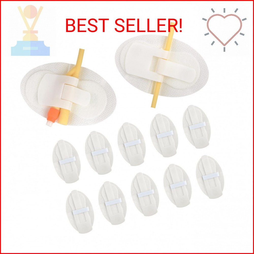10Pcs Foley Catheter Stabilization Device, Urinary Leg Bag Catheter Tube Holder,