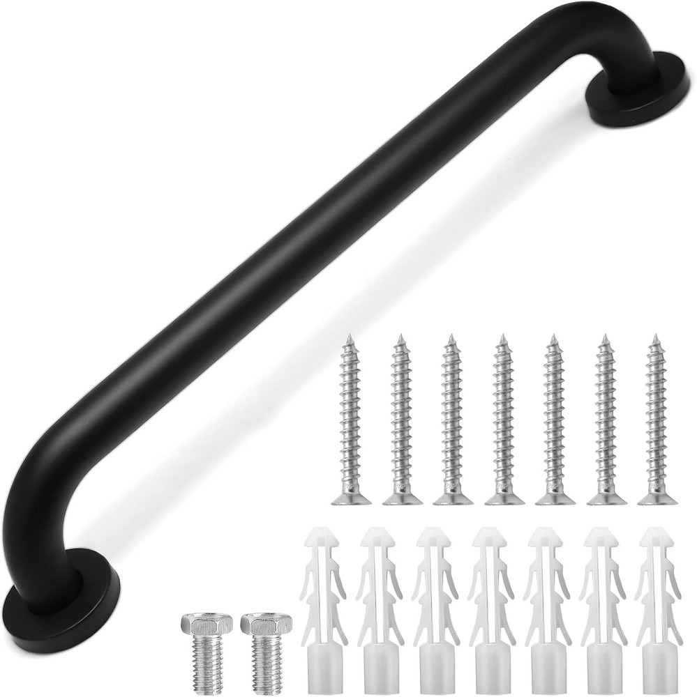 16 Inch Shower Grab Bar Stainless Steel Stairs Grab Indoor & Outdoor Deck Hand R