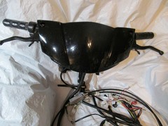 Dash, Wiring, Brake Cables from Pride Baja Raptor Scooter