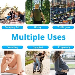 900ML Disposable Pee Bags 12PCS | Travel Urinal for Men Women Kids Camping
