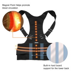 Magnetic Back Posture Corrector Shoulder Straightener Brace Neck Spine Support