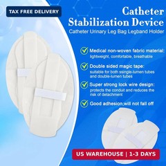 25Pcs Foley Catheter Stabilization Device, Urinary Leg Bag Catheter Tube Holder,