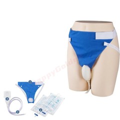 1PC Men Wearable Urinal Bag Silicone Urine Catheter Portable External Collector