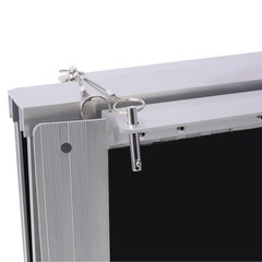 Portable 5ft Folding Wheelchair Ramp 600LB Cap 2-Pc Aluminum Non-Skid