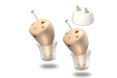 Pair Rechargeable Digital Invisible Hearing Aids Sound Voice Amplifier Mini ITE