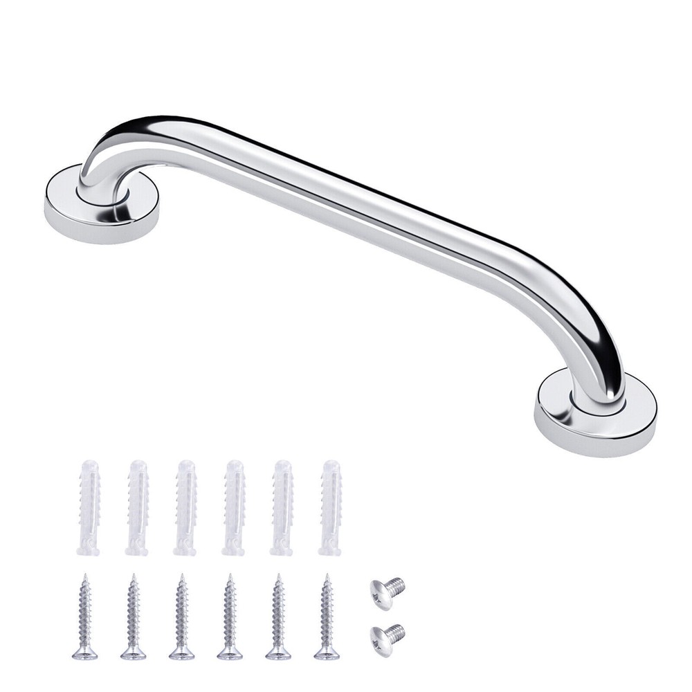 1-3X Stainless Steel Grab Bar Bathroom Safety Handicap Shower Tub Handle Support
